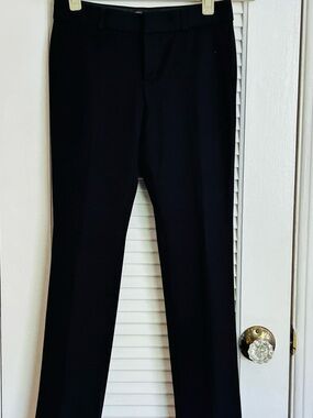 Banana Republic Black Straight-Leg Pants